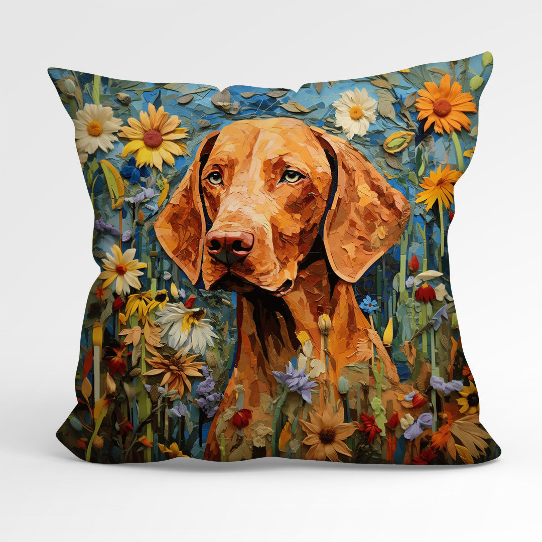 CUSHION Fabric Panel Hungarian Vizsla CP-71
