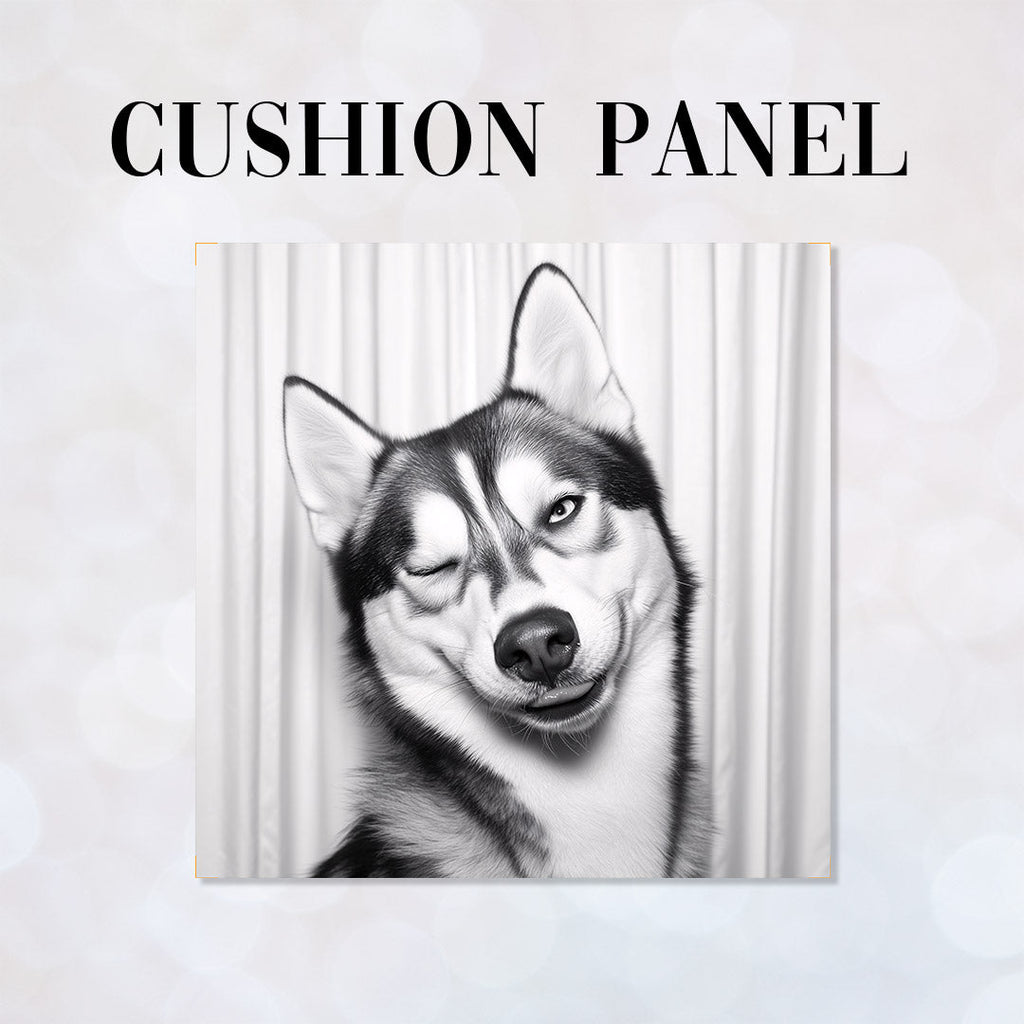 CUSHION Panel Cheeky Husky CP-710