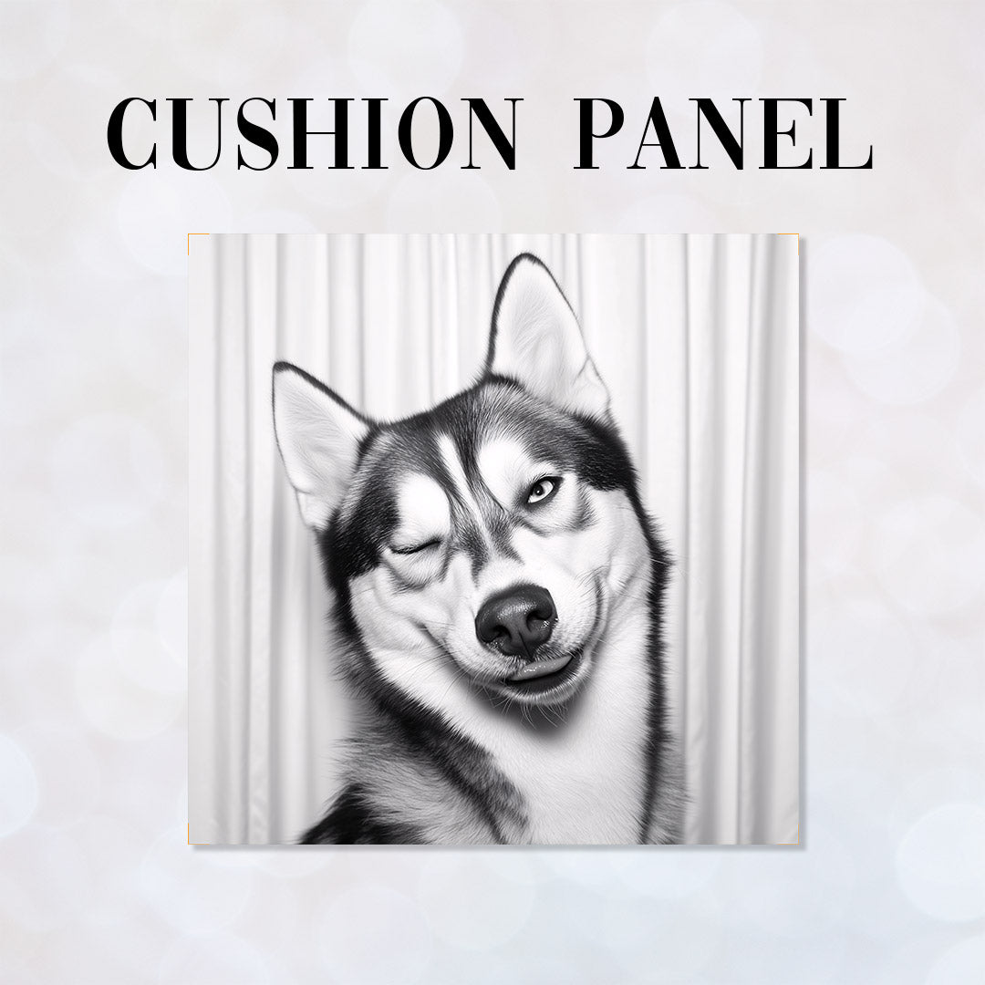 CUSHION Panel Cheeky Husky CP-710