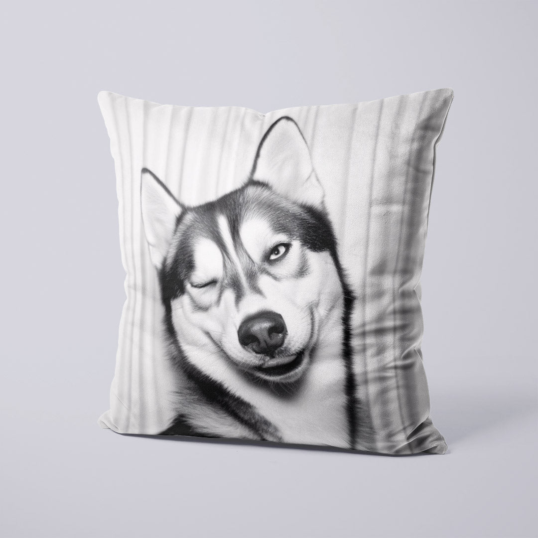 CUSHION Panel Cheeky Husky CP-710