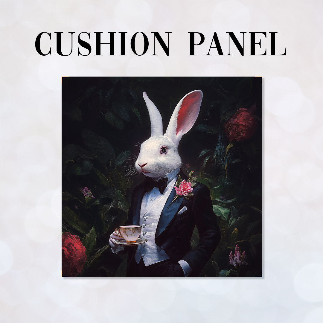 White Rabbit Fabric Panel for sewing Cushions and crafts – Custom ...