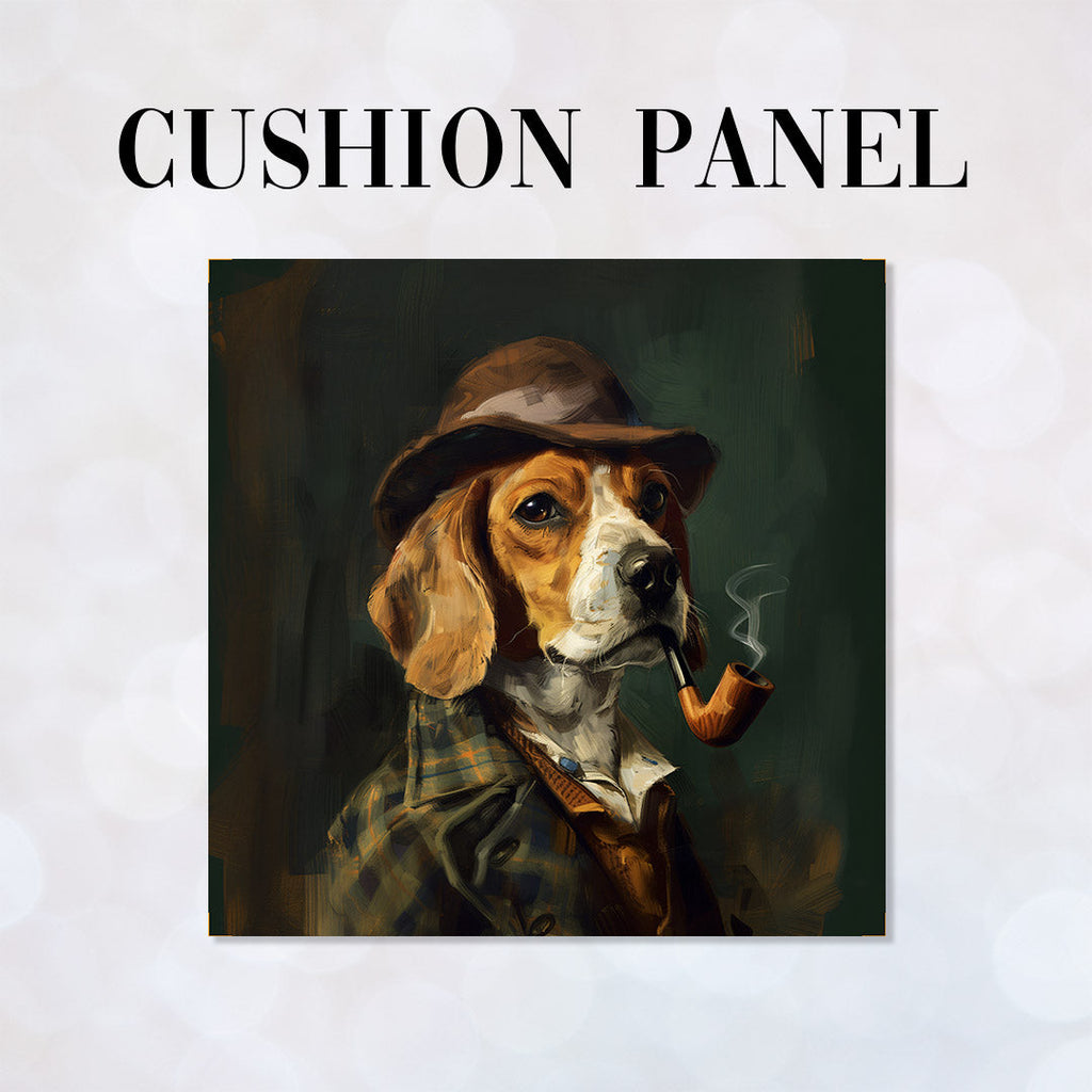 CUSHION Panel Sherlock Beagle CP-716