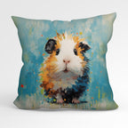 CUSHION Fabric Panel Guinea Pig Blue CP-72