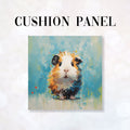CUSHION Fabric Panel Guinea Pig Blue CP-72