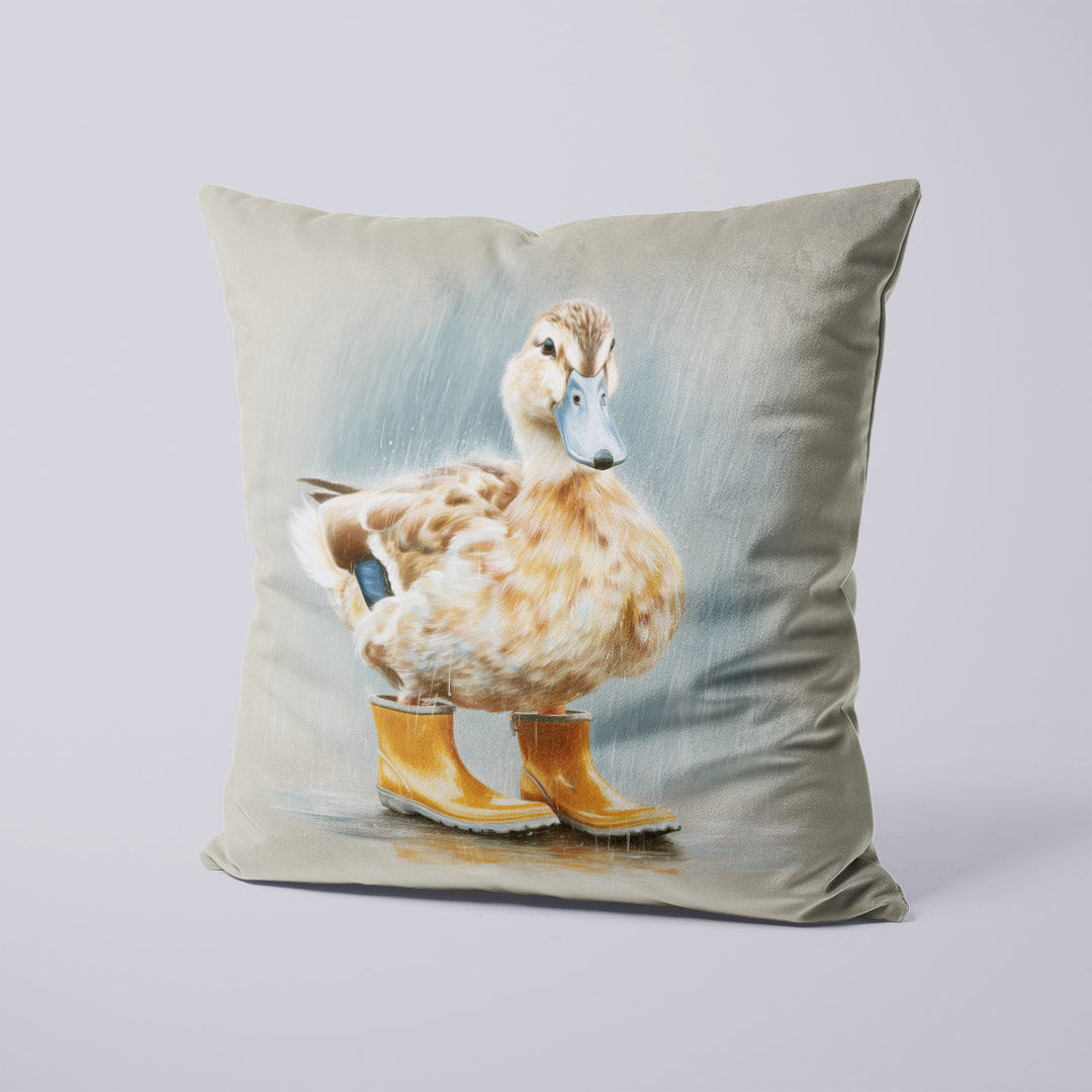 CUSHION Panel Duck in the Rain CP-725