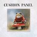 CUSHION Panel Cosy Frog CP-726