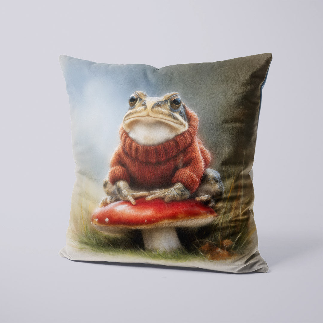 CUSHION Panel Cosy Frog CP-726