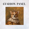 CUSHION Panel Corgi Queen CP-730