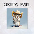CUSHION Panel Mouse and a Cowboy Hat CP-731