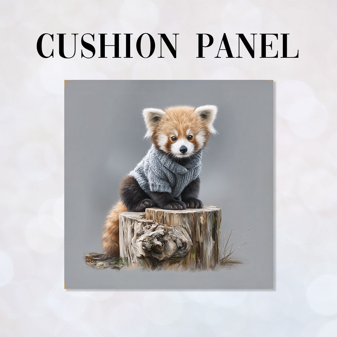 CUSHION Panel Cosy Red Panda CP-736