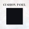 CUSHION CO-ORD Floral Black and Tan King Charles Cavalier CP-81 Fabric Panel