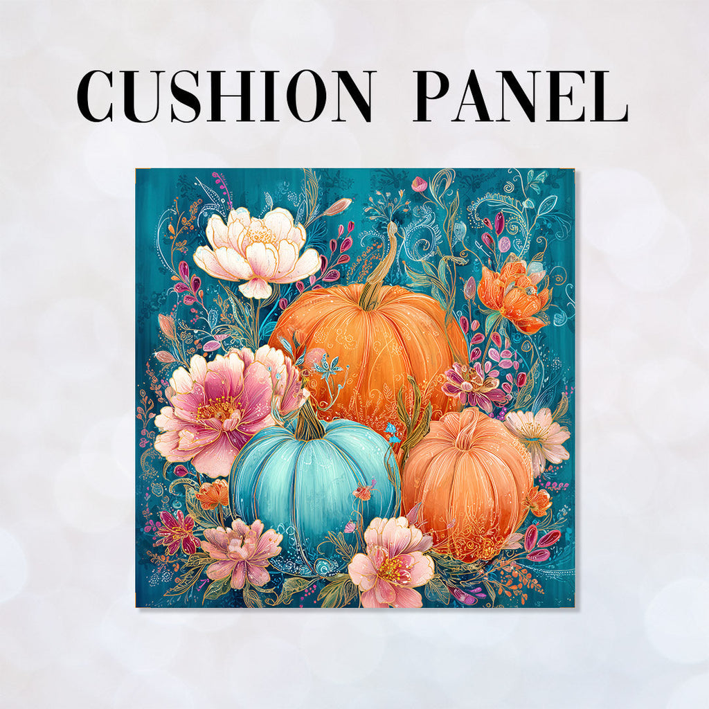 CUSHION Panel Bright Pumpkins CP-847