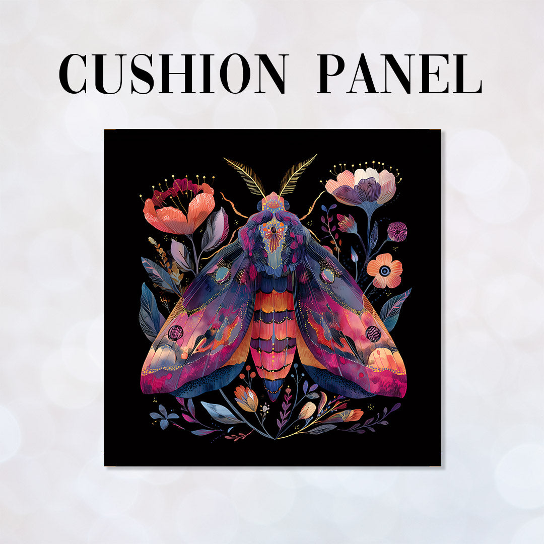 CUSHION Panel Magical Moth 1 CP-849