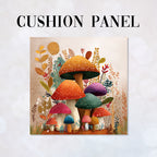 CUSHION Panel Funky Mushrooms CP-852