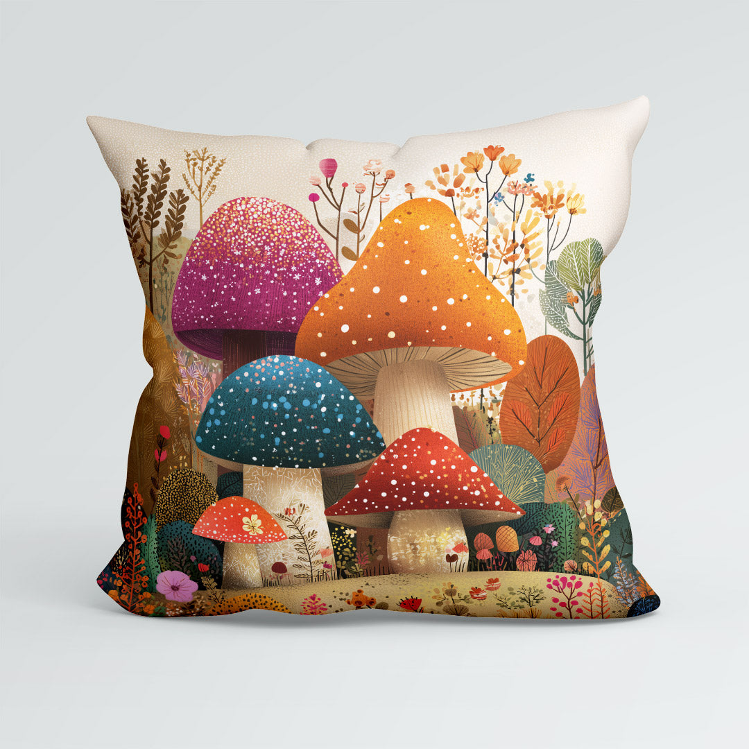 CUSHION Panel Funky Mushrooms 2 CP-853