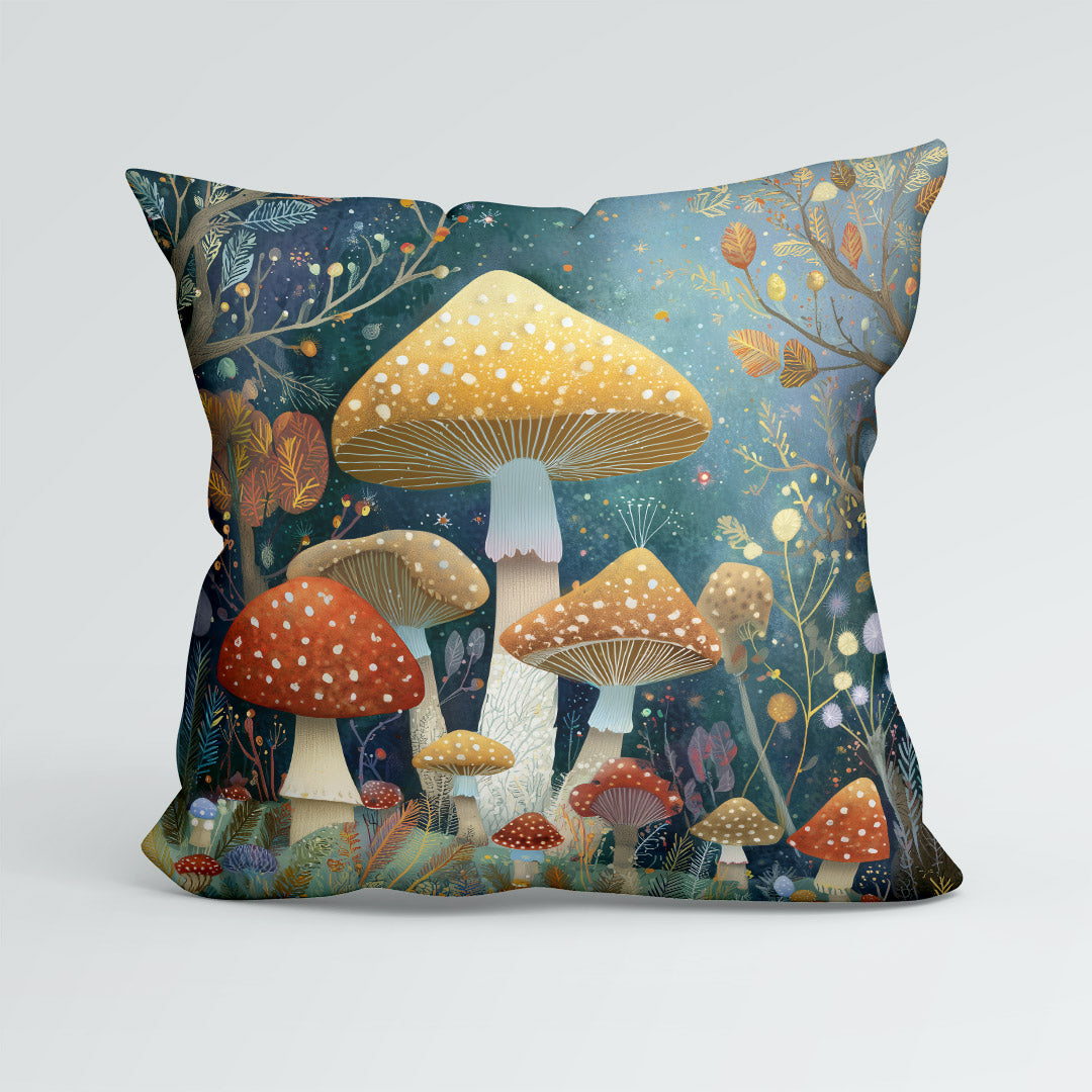 CUSHION Panel Funky Mushrooms 3 CP-854
