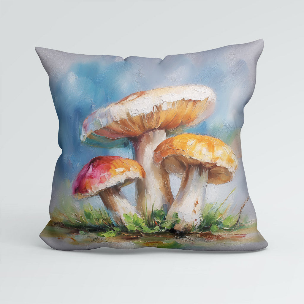 CUSHION Panel Whimsical Mushrooms CP-856