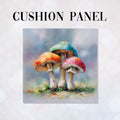 CUSHION Panel Whimsical Mushrooms 2 CP-857