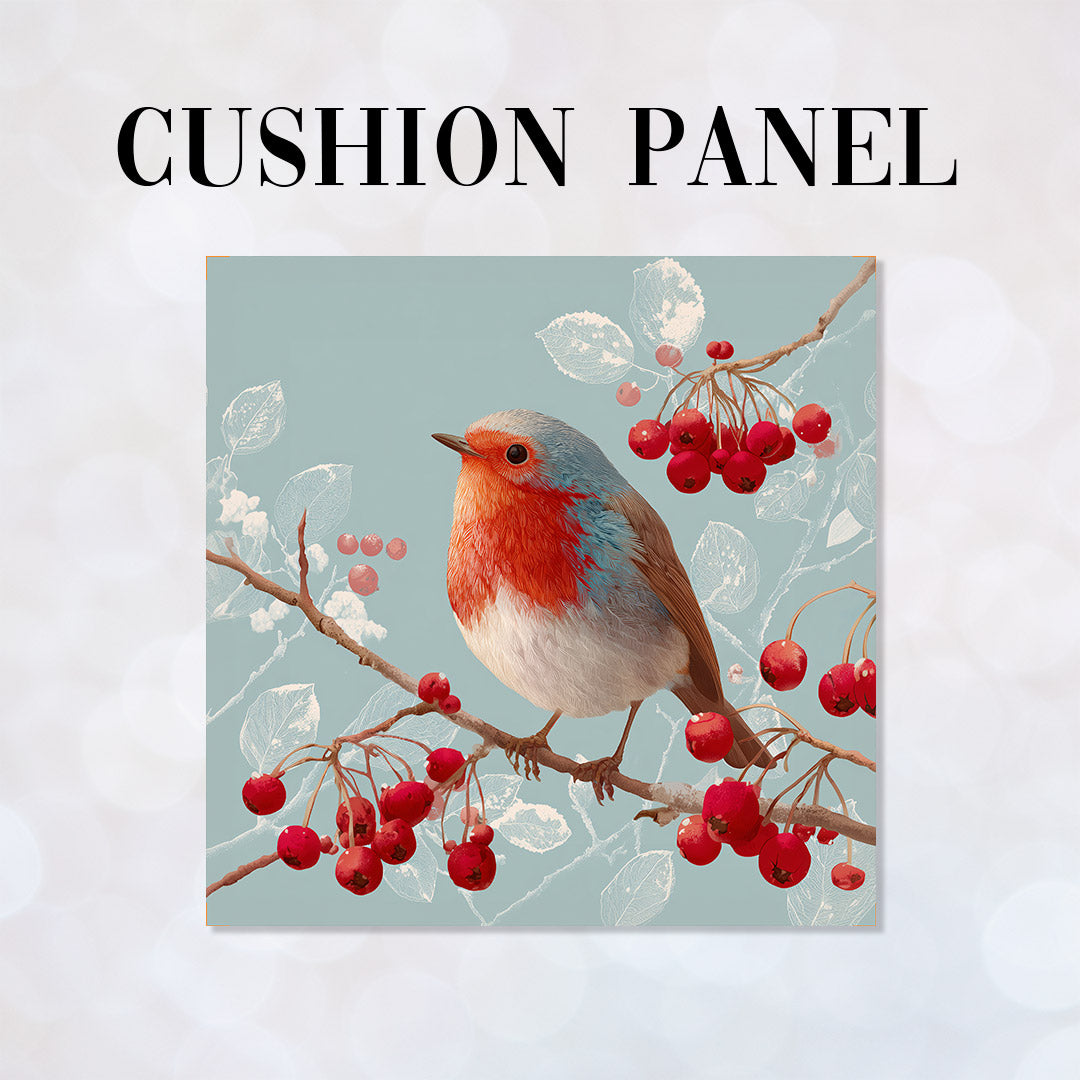 CUSHION Panel Robin Light Blue CP-862