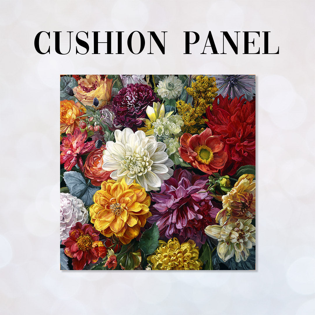 CUSHION Panel Autumn Blooms CP-863