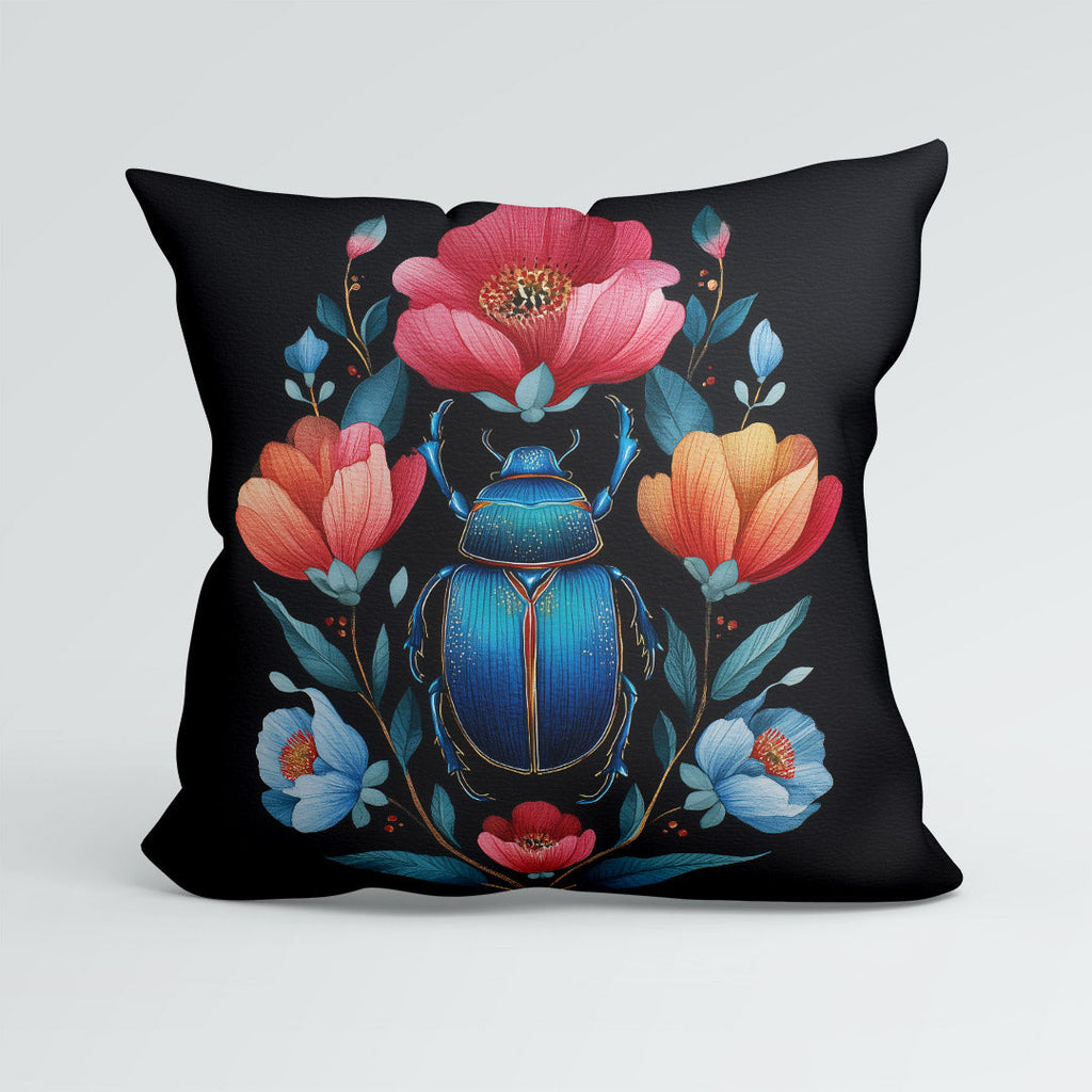 CUSHION Panel Floral Beetle CP-865