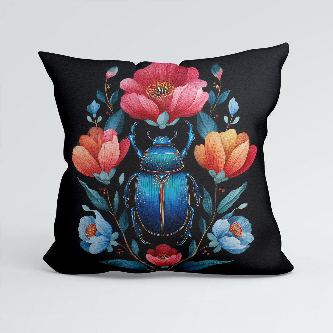 CUSHION Panel Floral Beetle CP-865