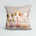 CUSHION Panel Boba Tea Guinea Pigs CP-869