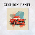 CUSHION Panel Red Car CP-871