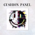 CUSHION Panel Glitched Face CP-874
