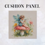 CUSHION Panel Little Fairy and Dragonfly CP-880