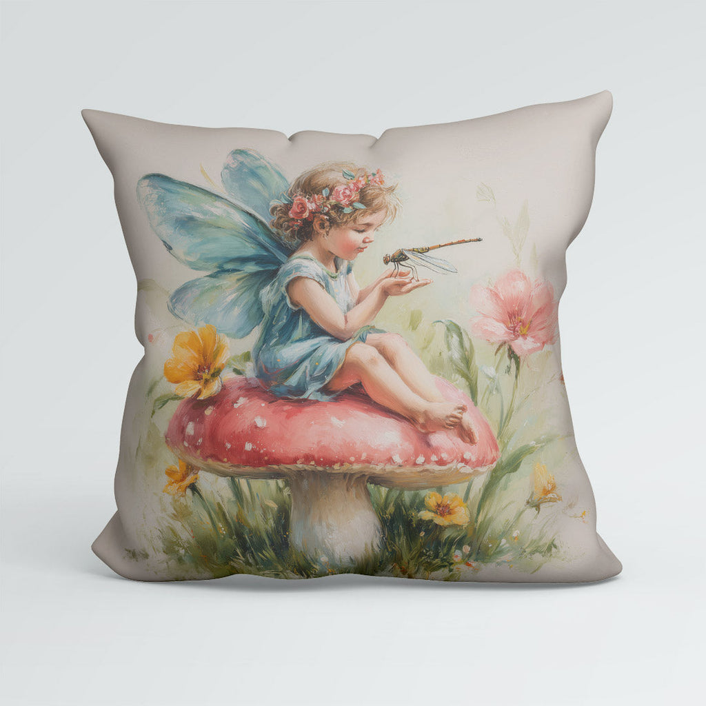 CUSHION Panel Little Fairy and Dragonfly CP-880