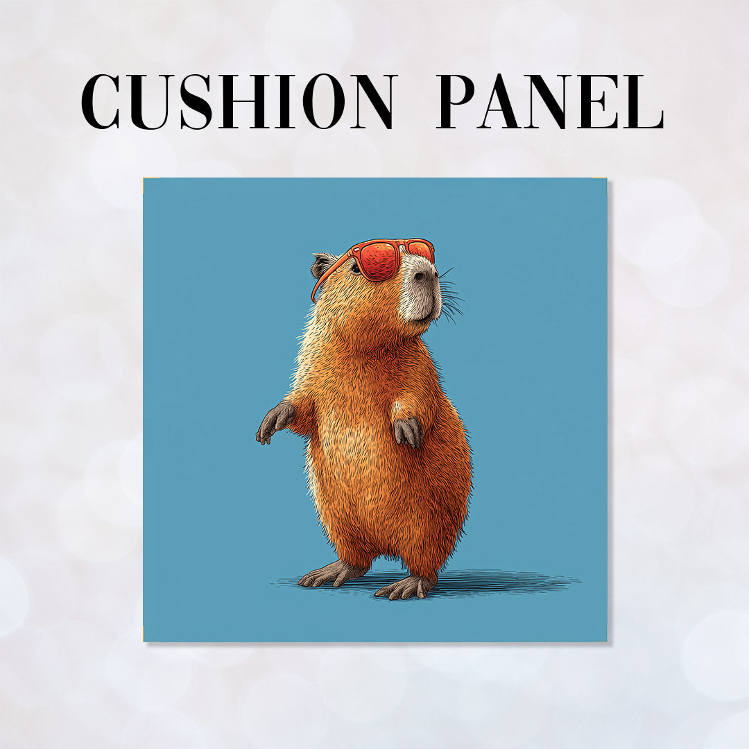 CUSHION Panel Cool Capybara  CP-884