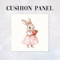 CUSHION Panel Strawberry Bunny  CP-887