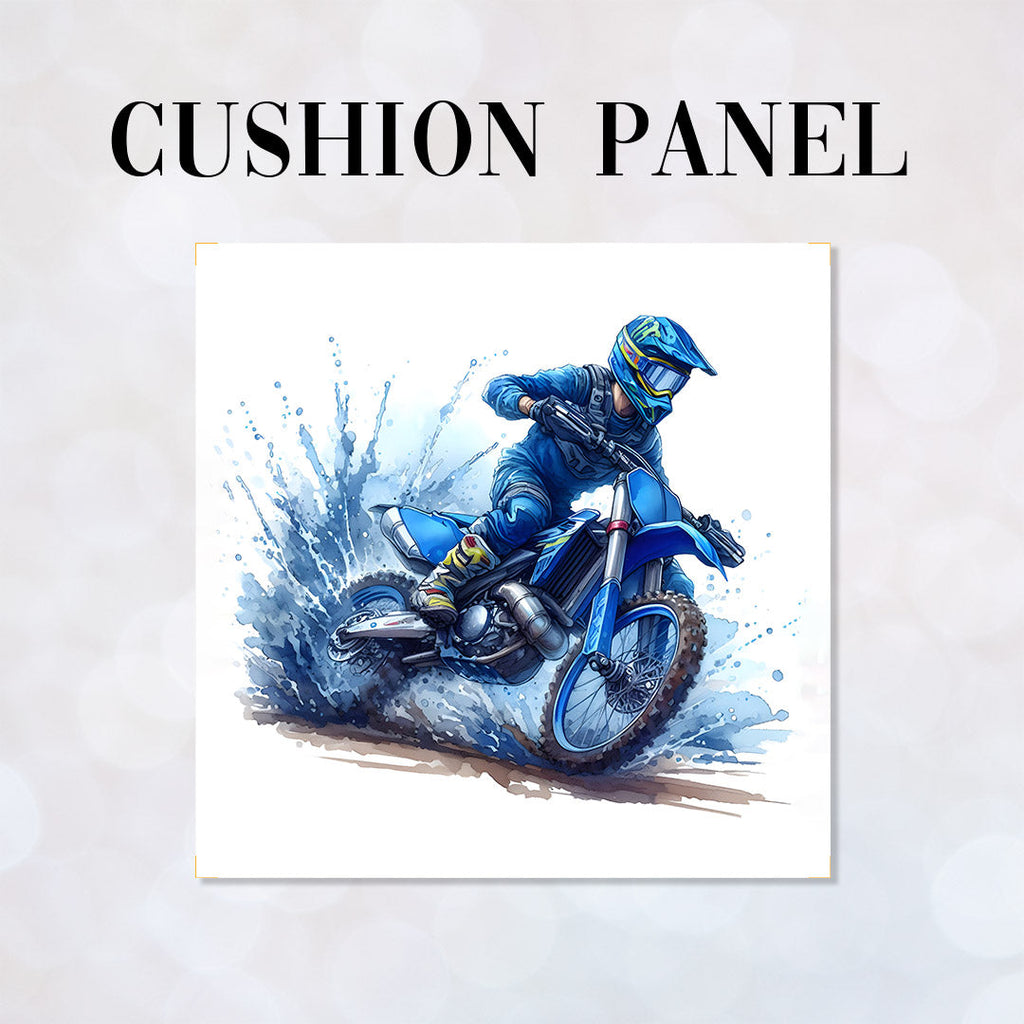 CUSHION Panel Blue Bike CP-890