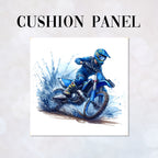 CUSHION Panel Blue Bike CP-890