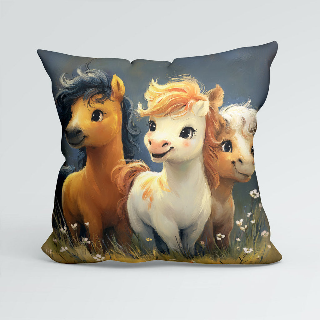 CUSHION Panel Cute Ponies CP-911