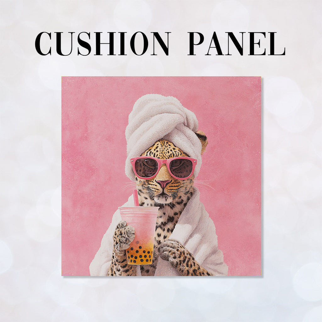 CUSHION Panel Chic Cheetah Chill CP-913