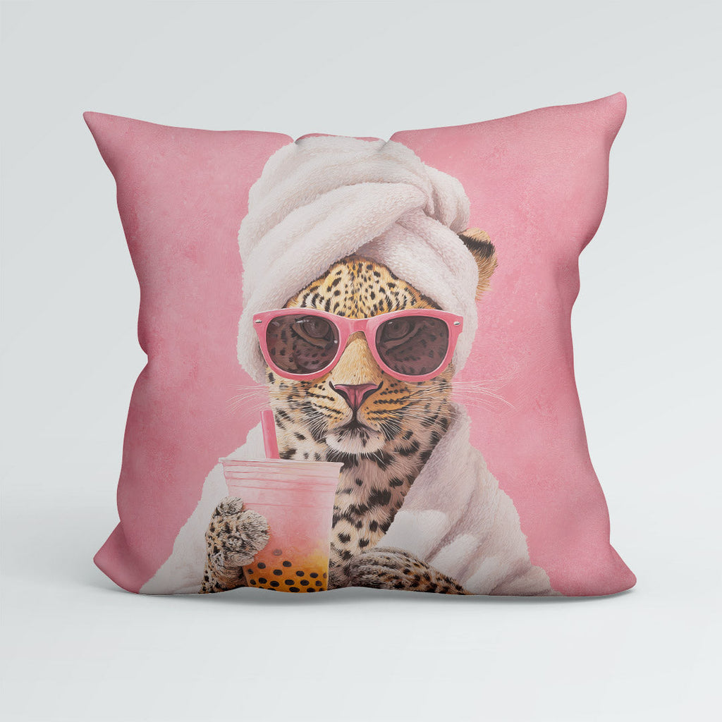 CUSHION Panel Chic Cheetah Chill CP-913