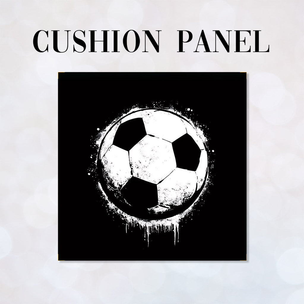 CUSHION Panel Football Black CP-914