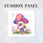 CUSHION Panel Fairy House 3 CP-923