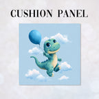 CUSHION Panel Blue Dino CP-925
