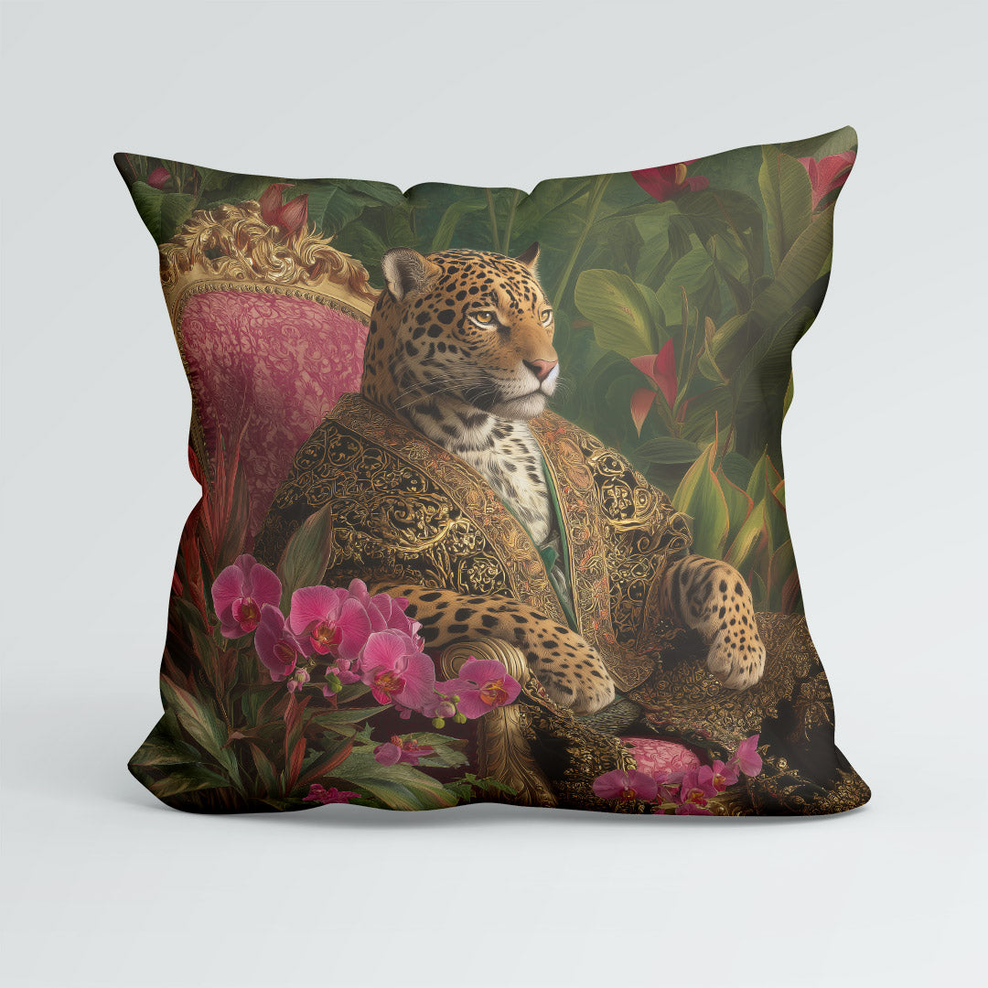 CUSHION Panel Golden Orchid Jaguar CP-938