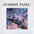 CUSHION Panel Cheshire Cat Purple CP-940
