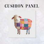 CUSHION Panel Quilted Sheep CP-944