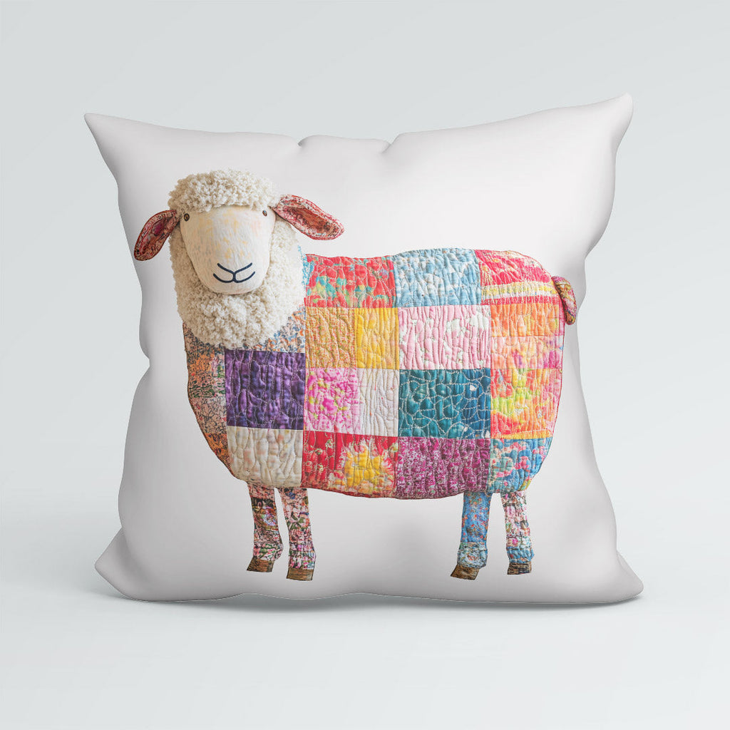 CUSHION Panel Quilted Sheep CP-944