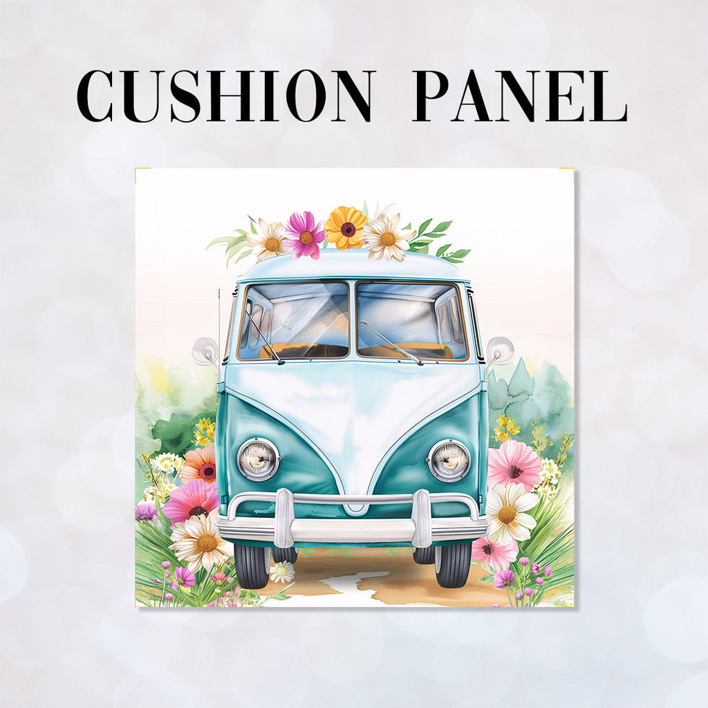 CUSHION Panel Floral Campervan 1 CP-947