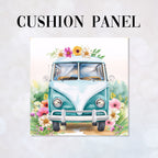 CUSHION Panel Floral Campervan 1 CP-947