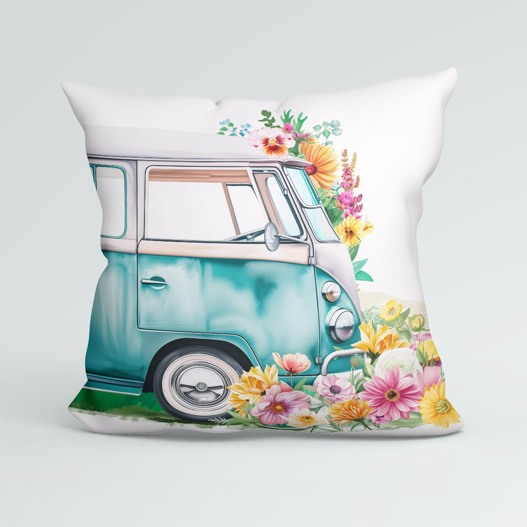 CUSHION Panel Floral Campervan 2 CP-948