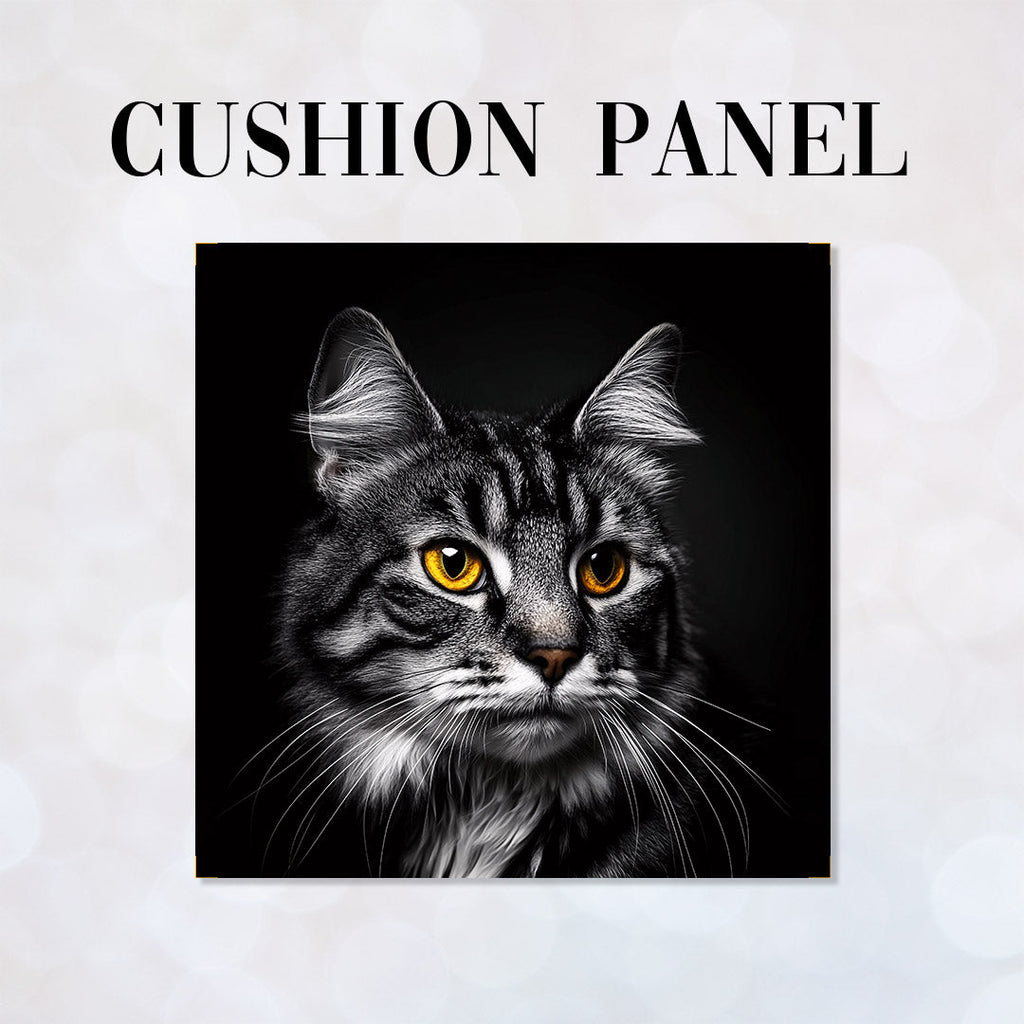 CUSHION Panel Cat Photo Portrait CP-950