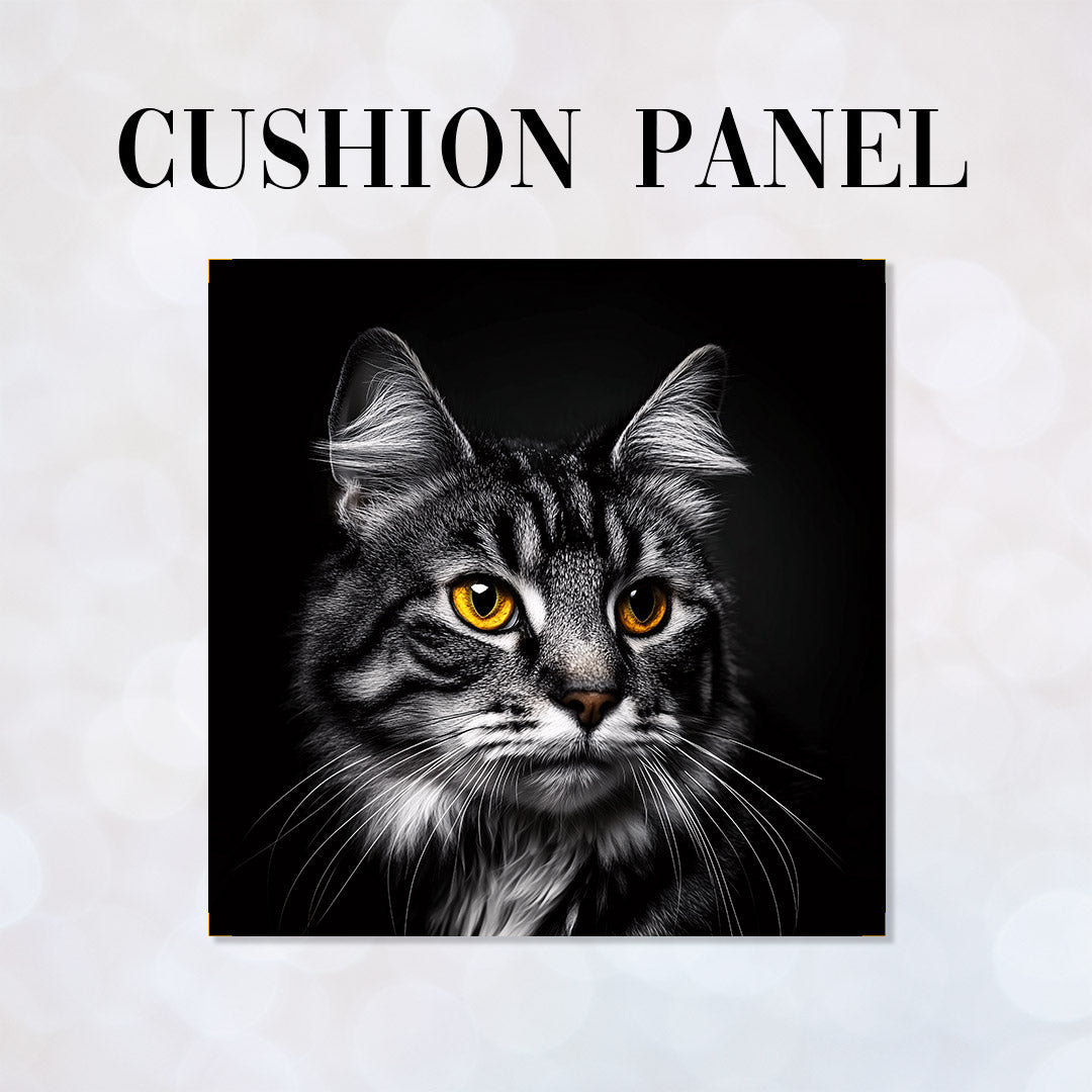 CUSHION Panel Cat Photo Portrait CP-950
